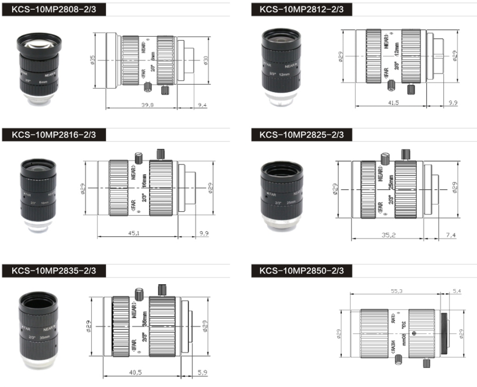 Application case of 10MP Industrial Machine Vision C Mount Lens
