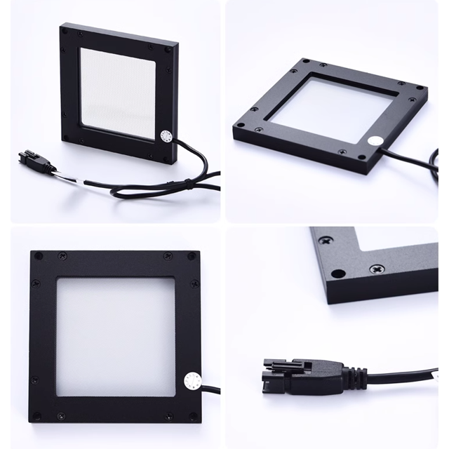 Planar coaxial light source