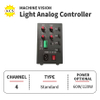 Specialized Analog Controller for Machine Vision Inspection of Light Sources