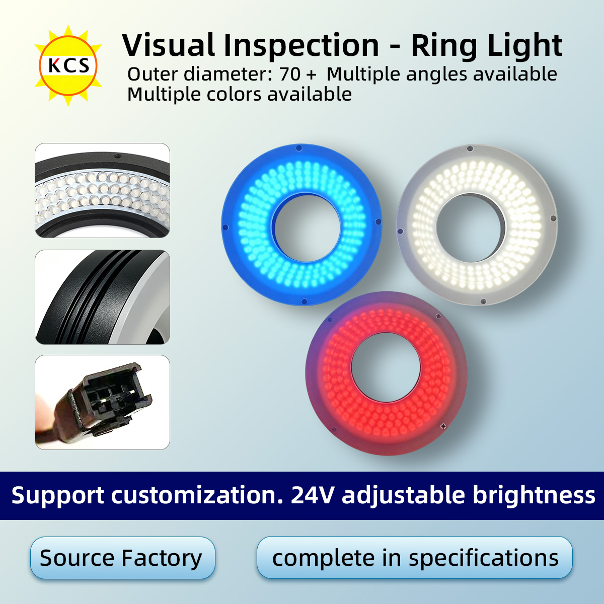 KCS Visual Inspection Circular Light Source